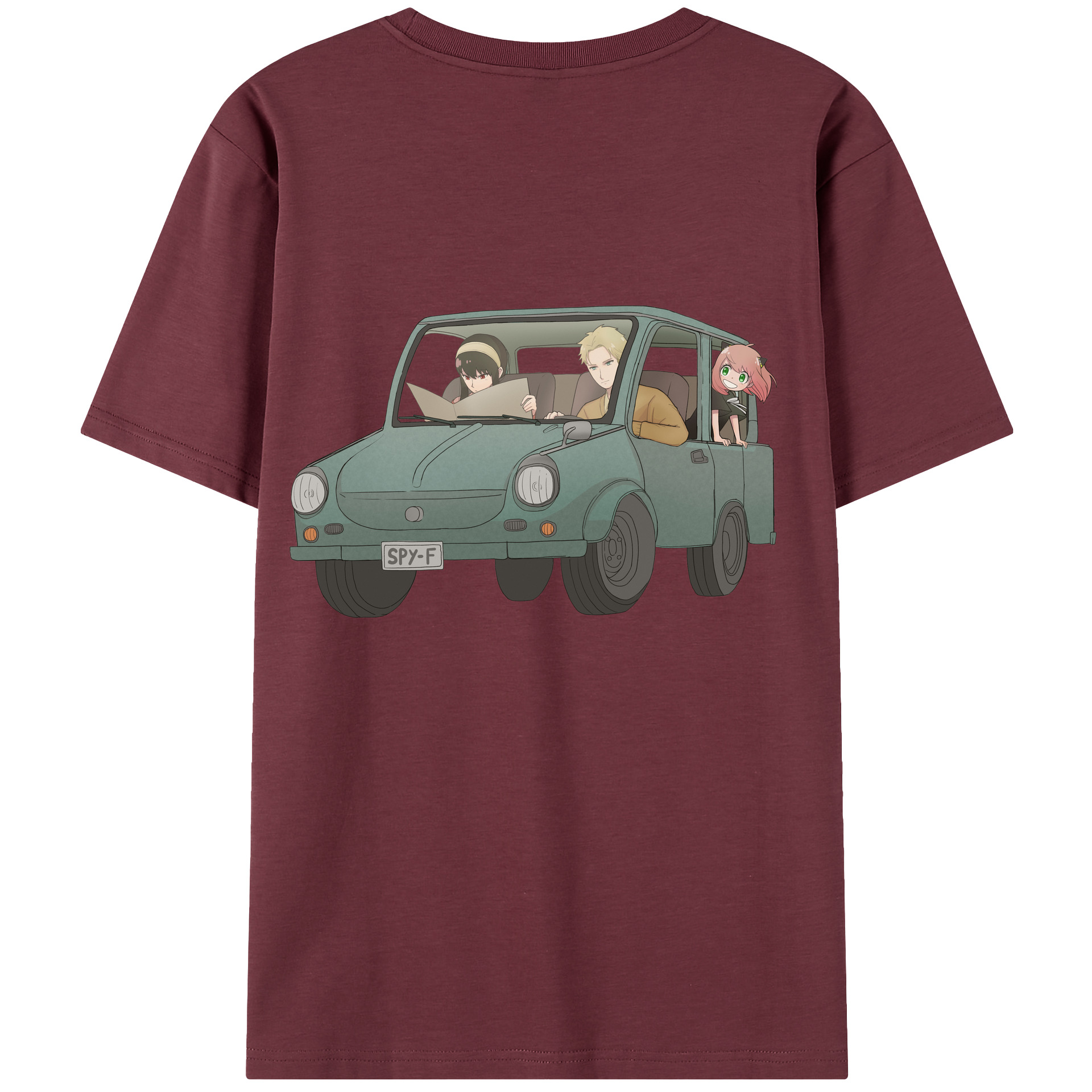（画像用） SPY×FAMILY间谍家家酒 綿100％半袖Tシャツ（背面プリント）